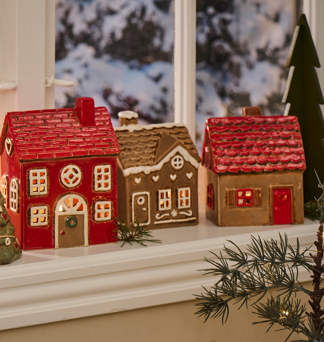 Maison photophore de Noël Ib Laursen