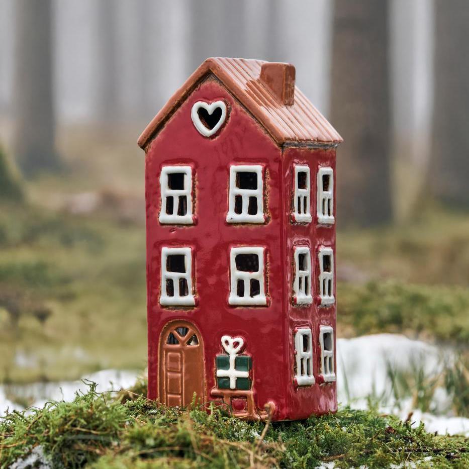 Maison Photophore Céramique IB Laursen Noël