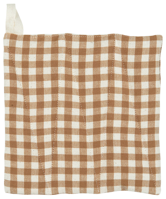 Vichy camel oven mitt