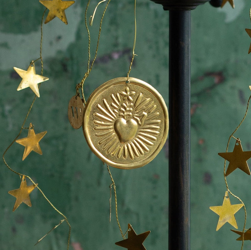 Ex-voto heart locket - large model