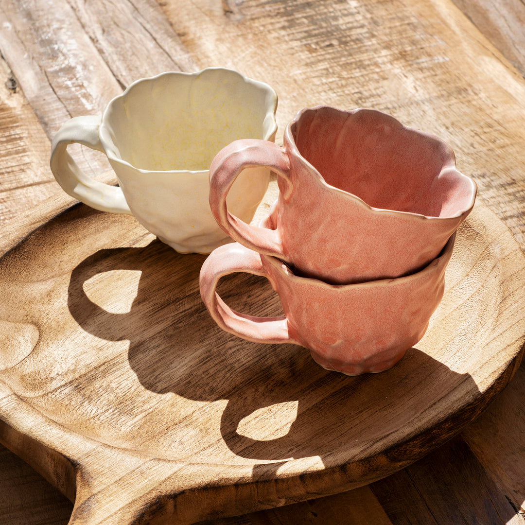 Mug fleur rose Madam Stoltz