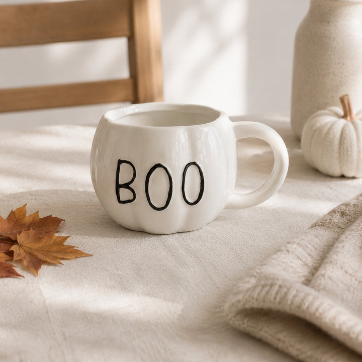 Mug citrouille BOO