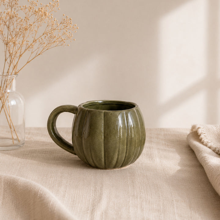 Taza calabaza caqui