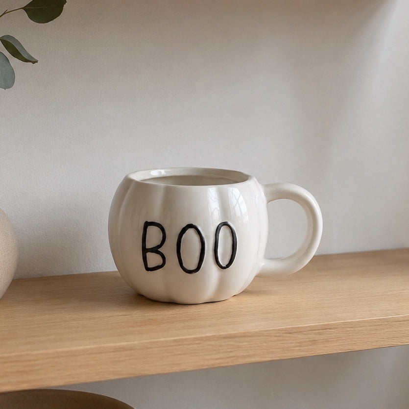 Mug citrouille BOO