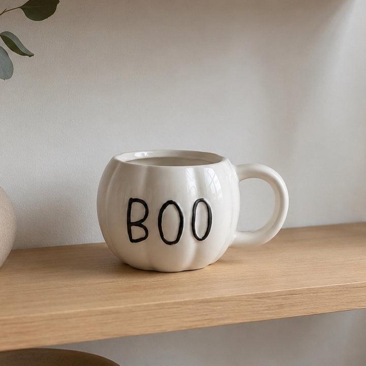Mug citrouille BOO