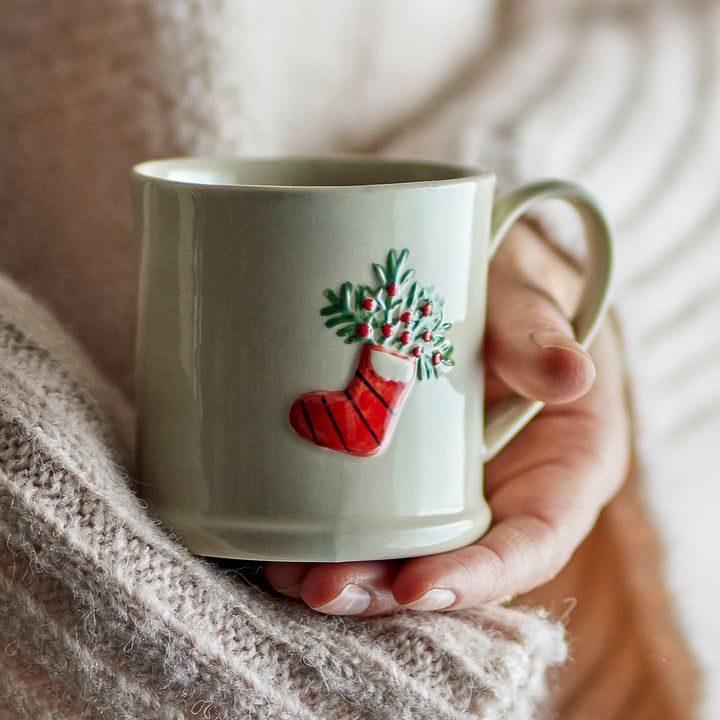 Tasse Kenai Chaussette de Noël Bloomingville