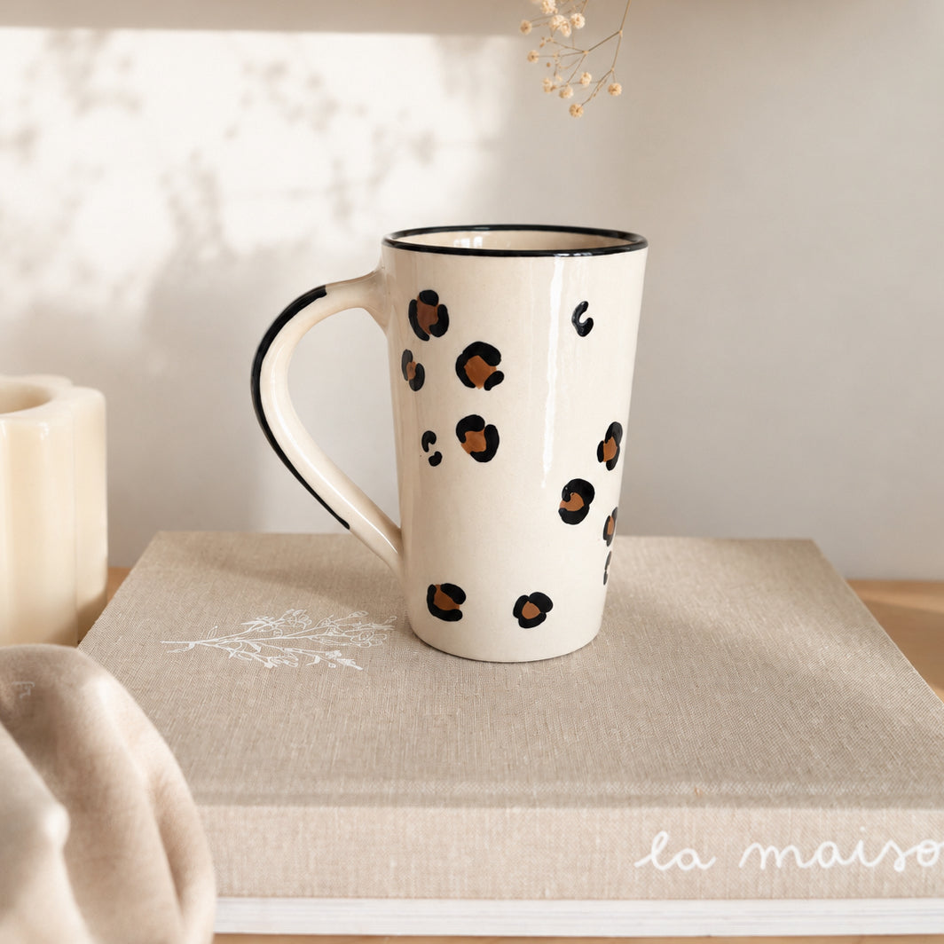 Mug XL léopard - Fabriqué en France