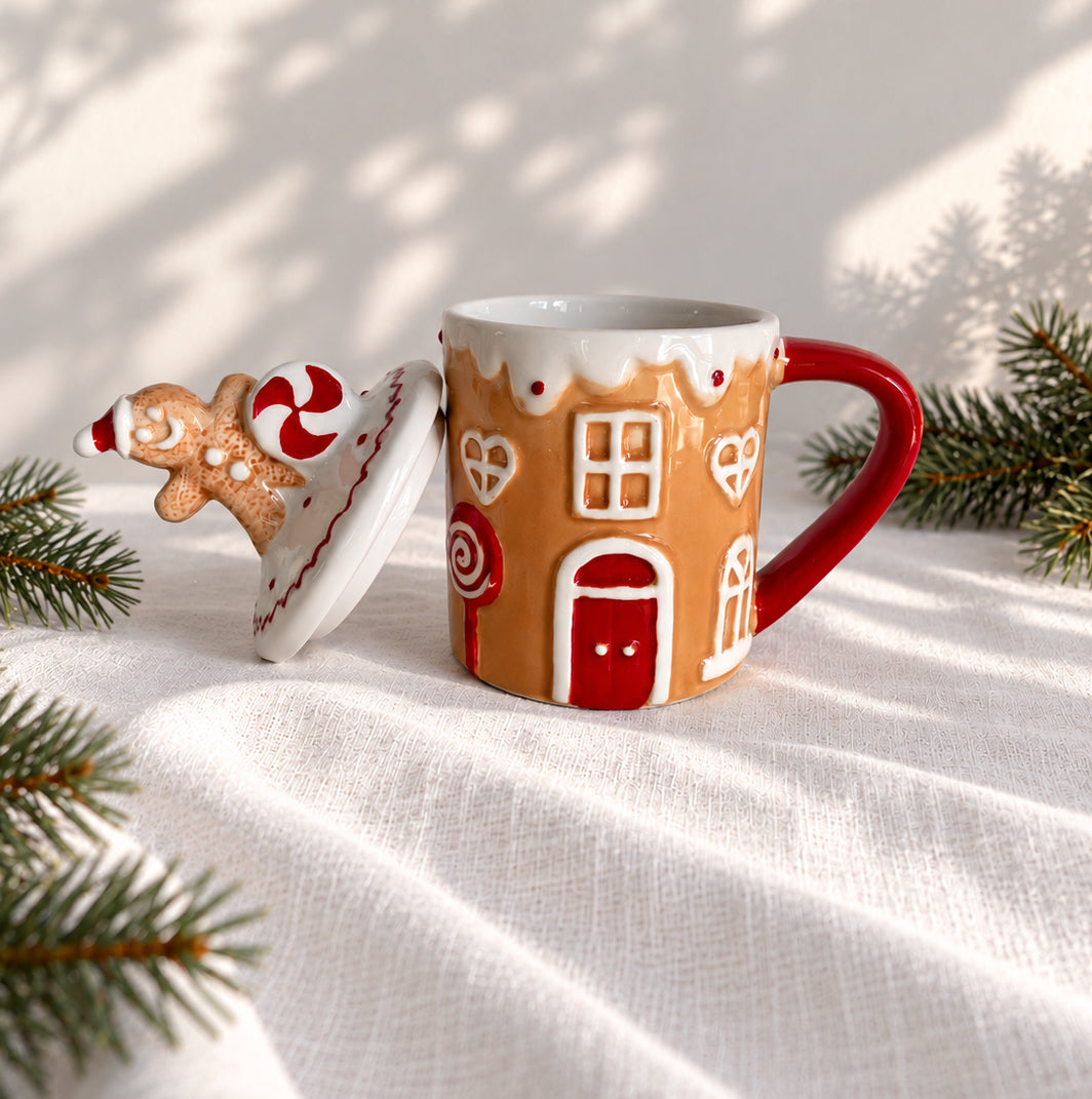Mug maison et bonhomme pain d'épices