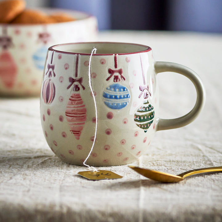 Mug Ornamentia Boules de Noël Bloomingville