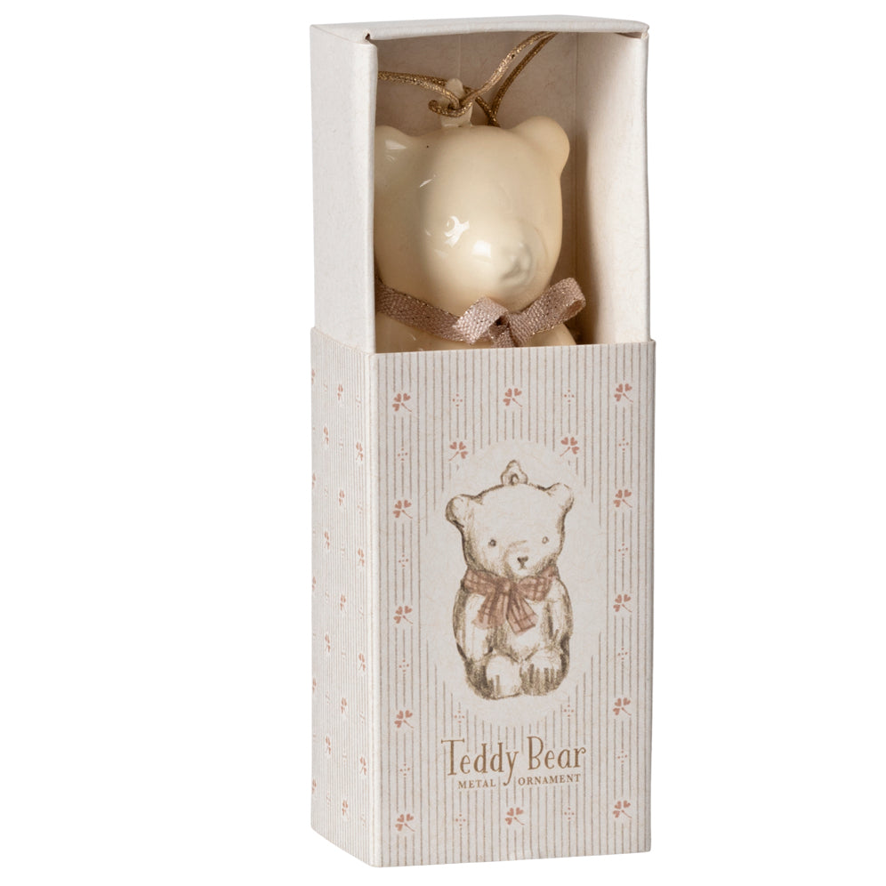 Ourson Maileg avec noeud rose