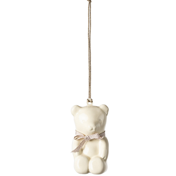 "Maileg" White and Pink Teddy Bear Decoration