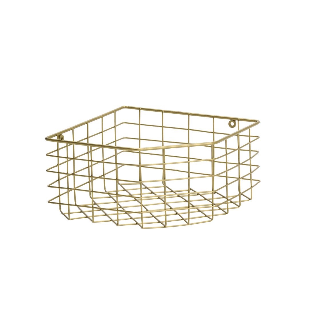 Etagère angle en métal "Madam Stoltz" - 2 coloris disponibles