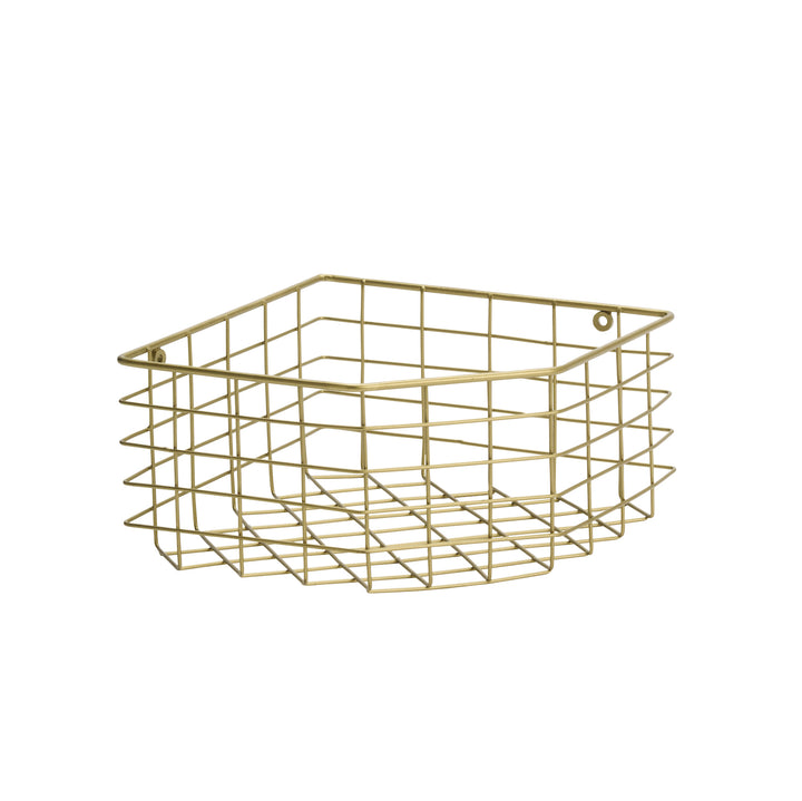 Etagère angle en métal "Madam Stoltz" - 2 coloris disponibles