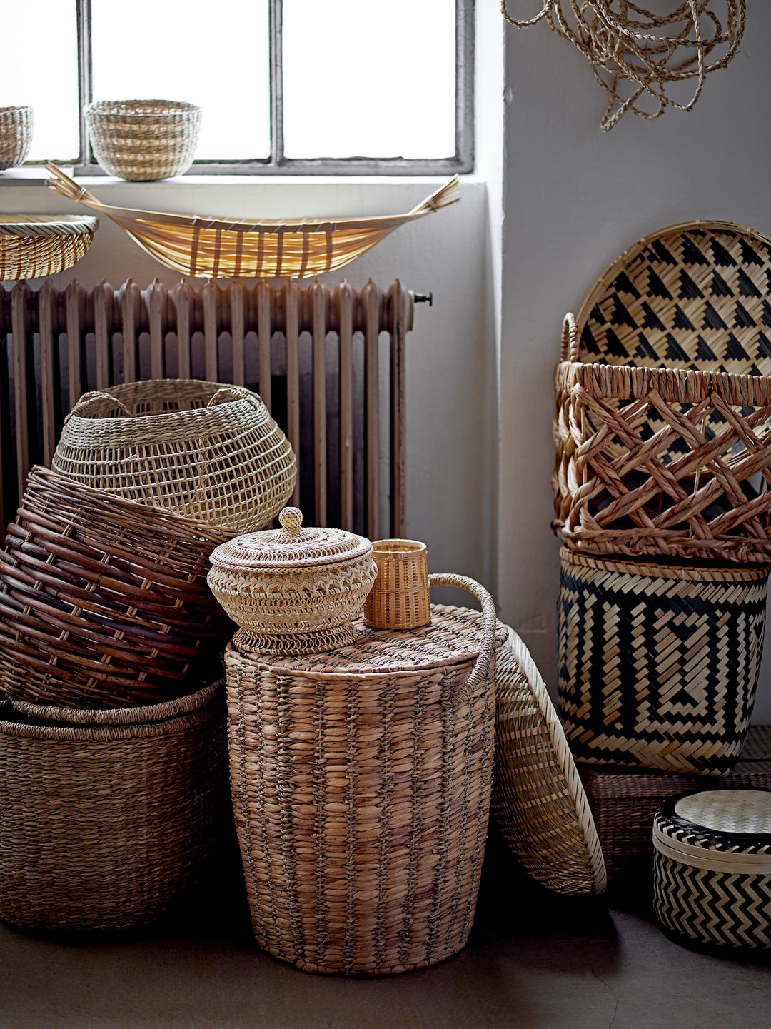 Panier Ledu en bambou Bloomingville