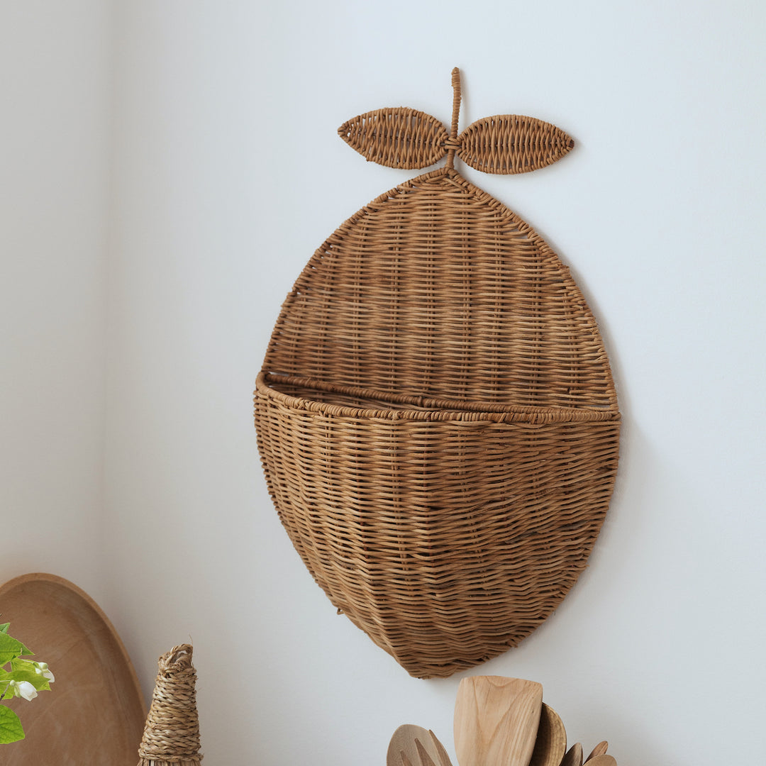 Lemon wall basket