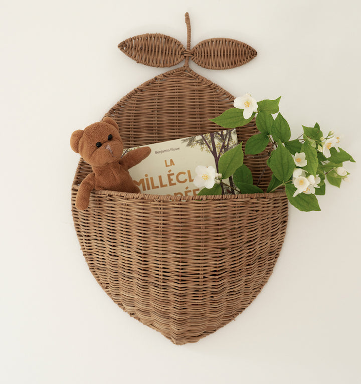 Lemon wall basket