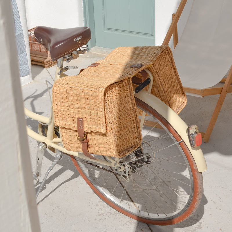 Rush basket for bicycle