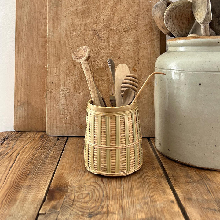 Panier Ledu en bambou Bloomingville