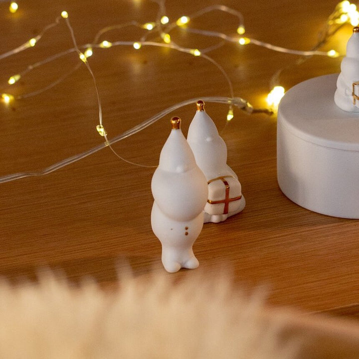 Petit Père Noël Rader en porcelaine