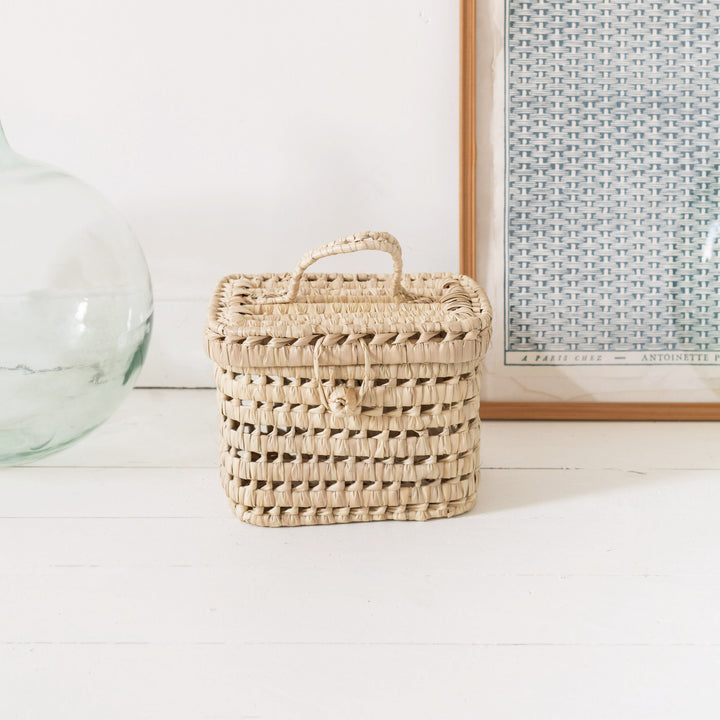 Small Moroccan picnic basket