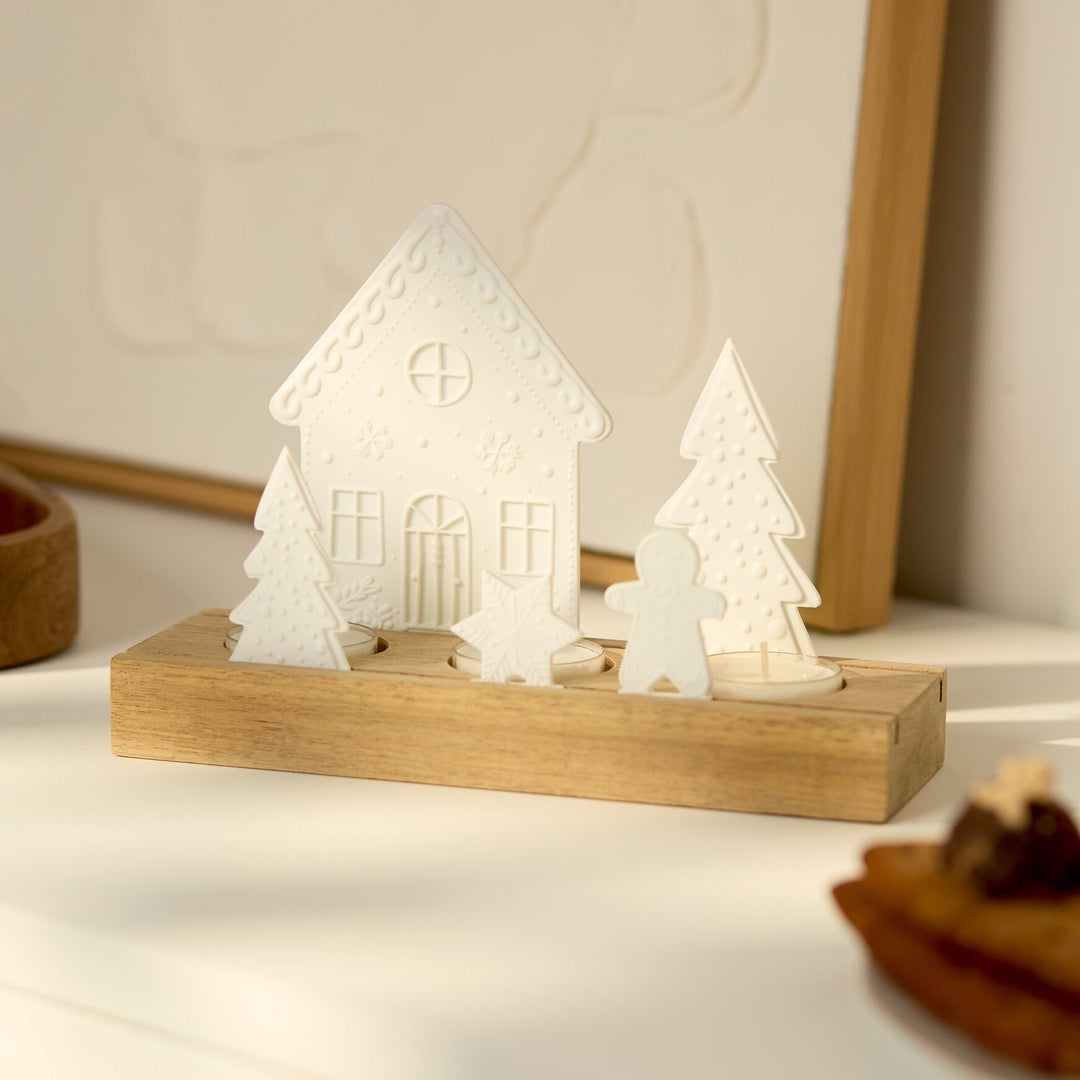 Photophore Village de Noël Räder Porcelaine