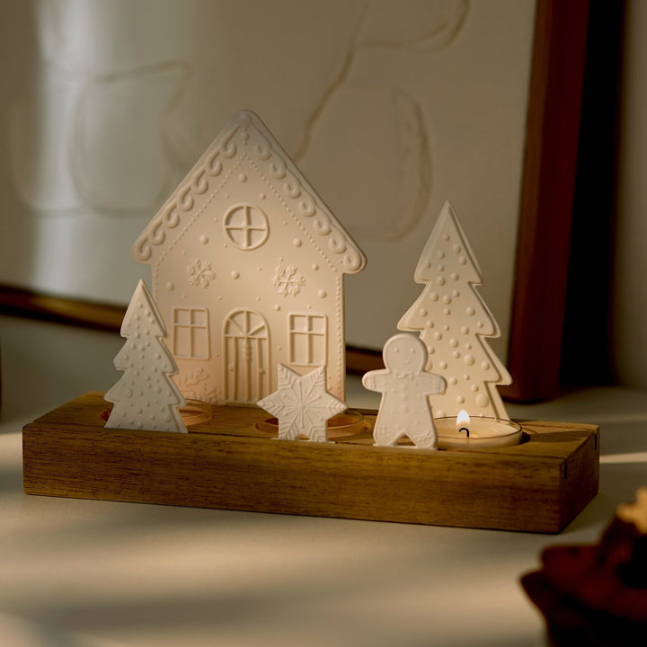Photophore Village de Noël Räder Porcelaine