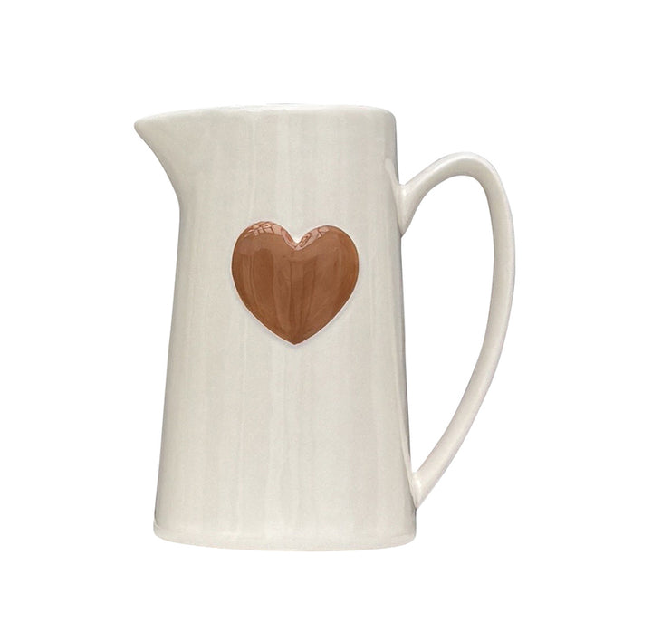 Pitcher with camel heart