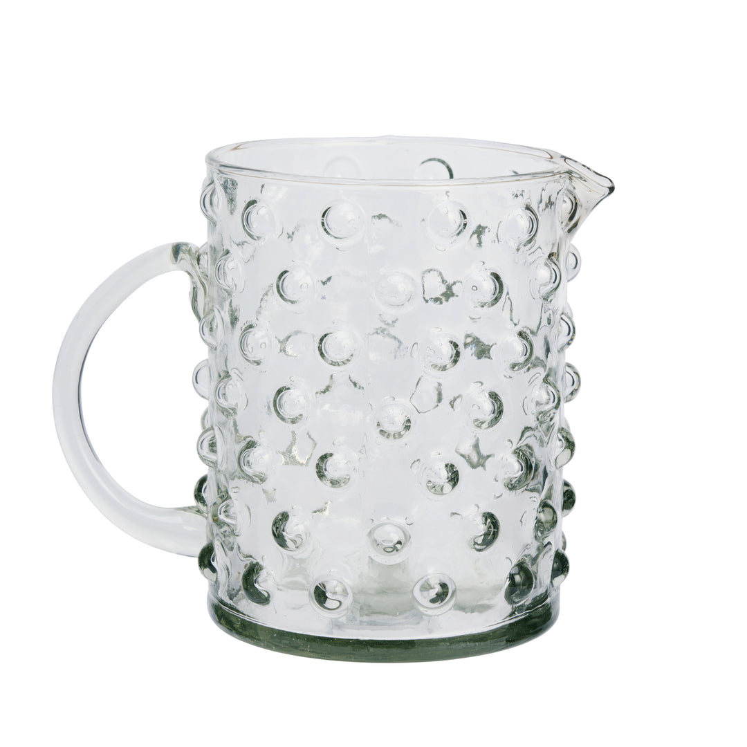 Pichet en verre à pois Madam Stoltz