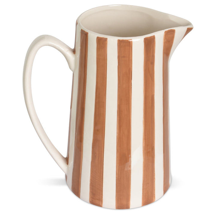 Striped camel pitcher