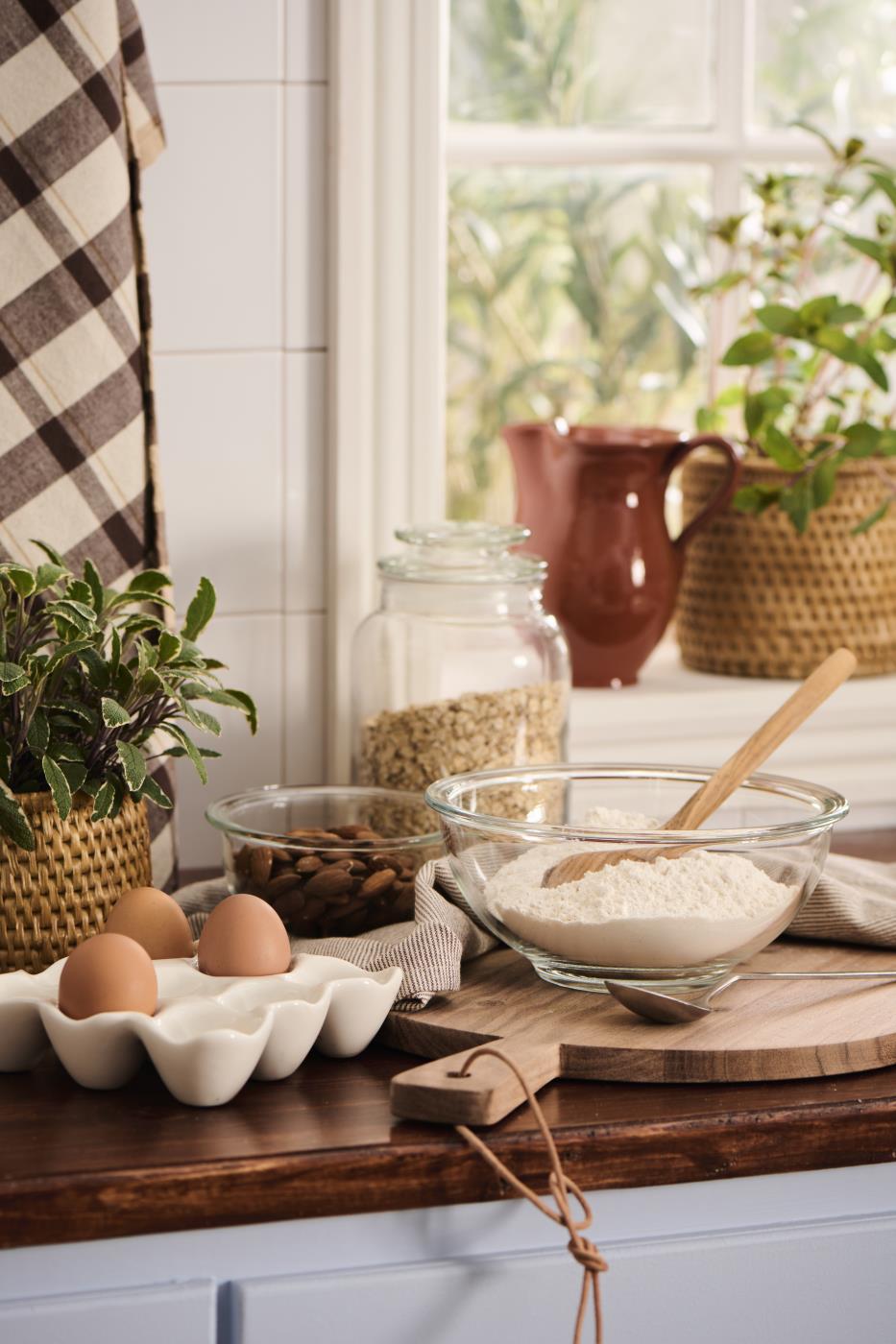 Plat pour oeufs blanc