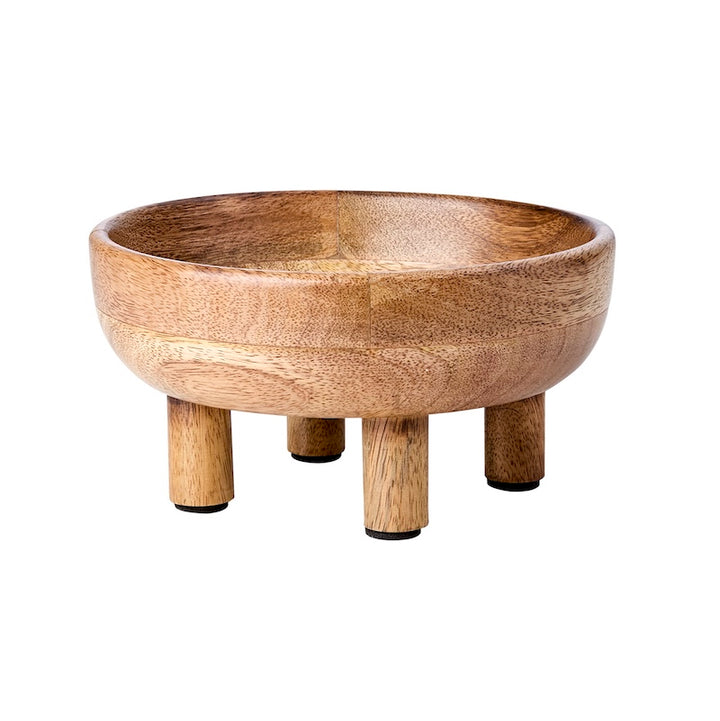 Plateau en bois sur pieds