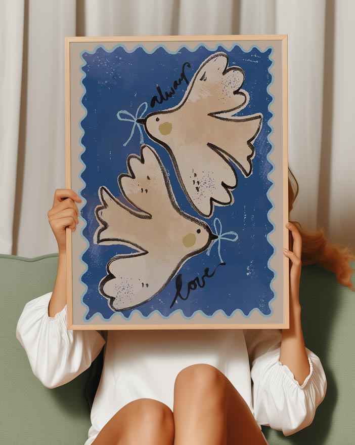 Swallow poster always love "Studio Loco" (Copy)