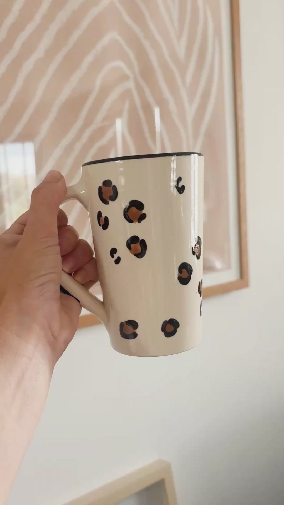 Mug XL léopard - Fabriqué en France