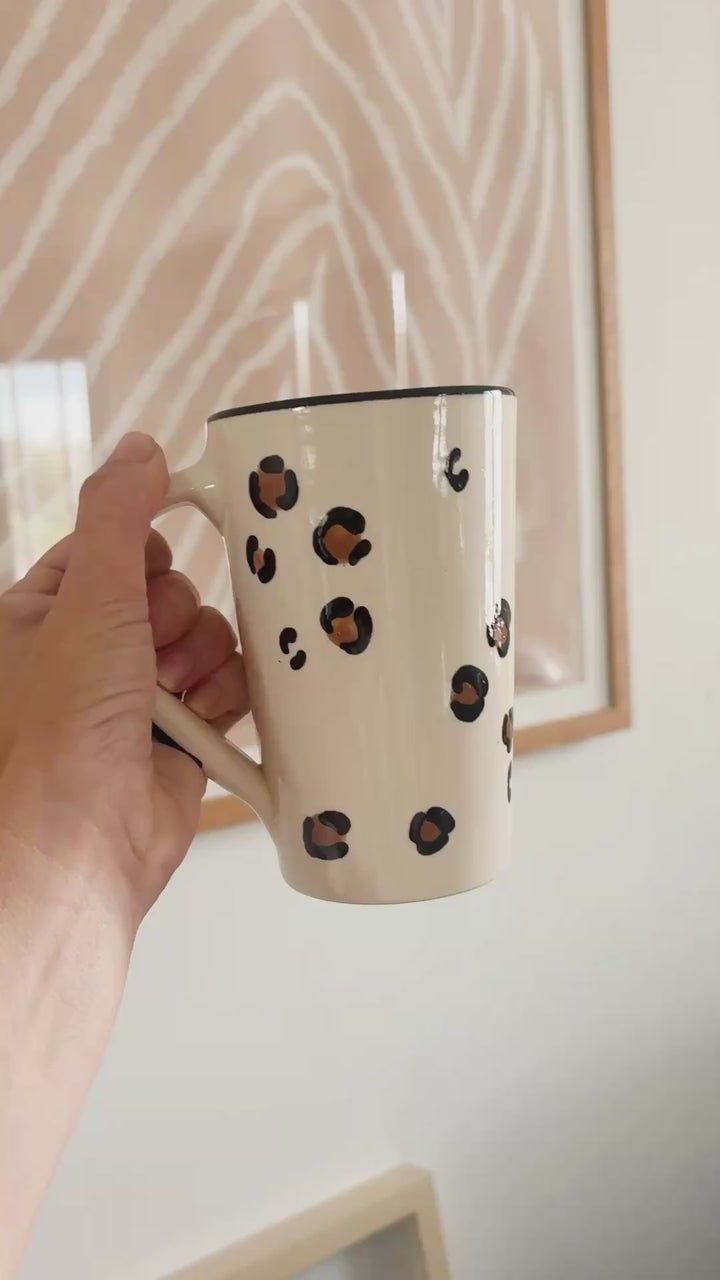 Mug XL léopard - Fabriqué en France