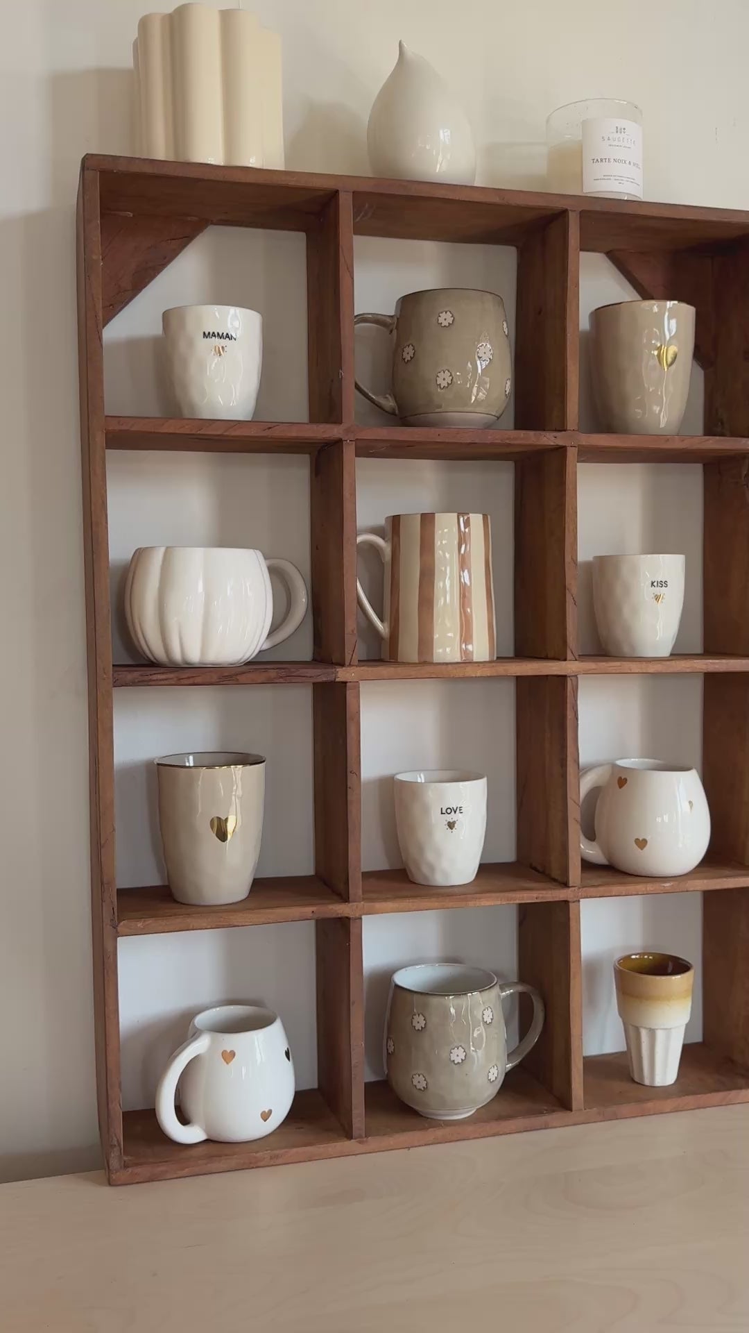 White pumpkin mug