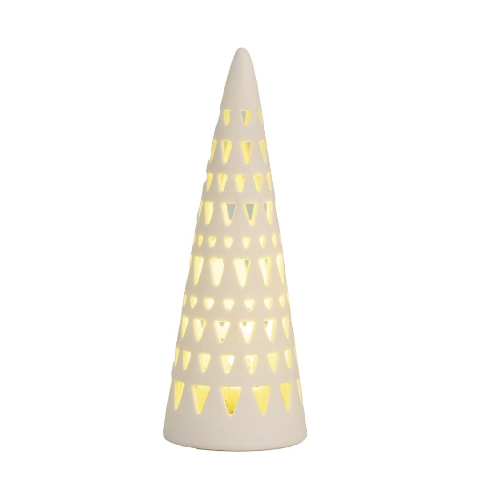 Sapin lumineux Rader en porcelaine