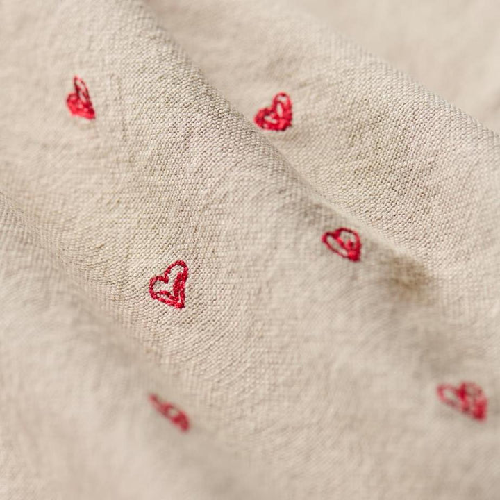 Serviette de table cœurs rouges IB Laursen