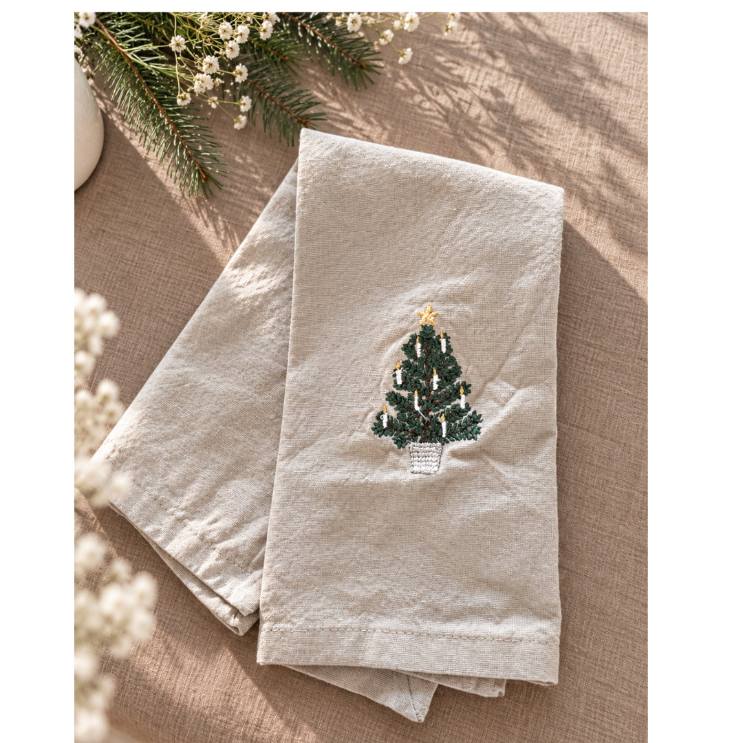 Serviette de table sapin de Noël IB Laursen