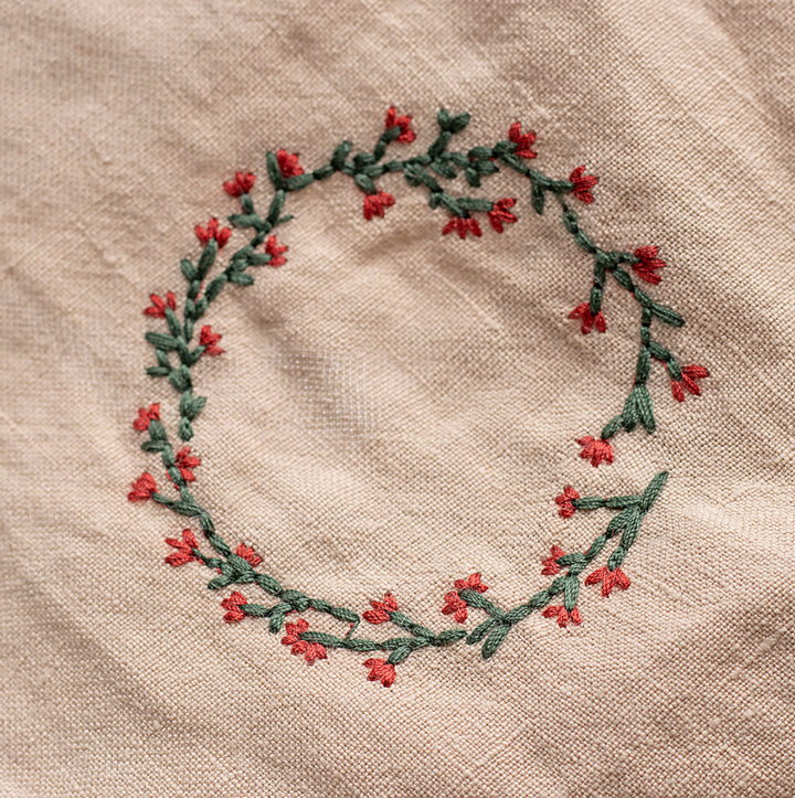 Serviette de table Maileg couronne de Noël
