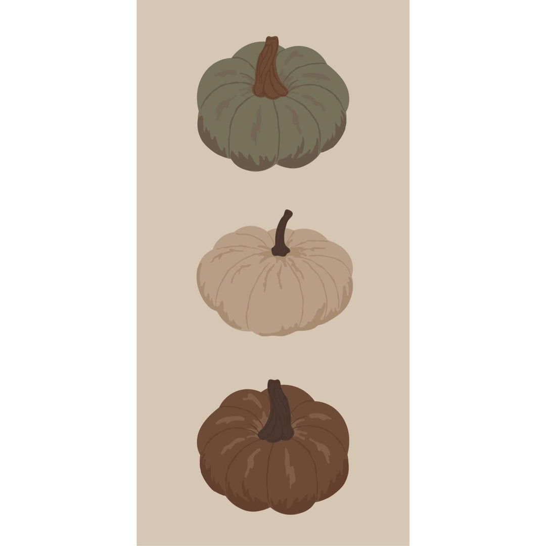 Serviettes citrouilles en papier