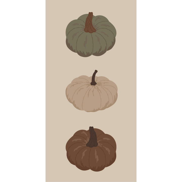 Serviettes citrouilles en papier