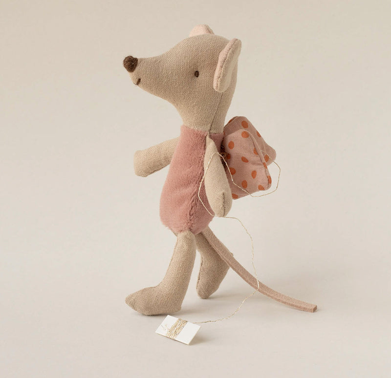 Pink angel mouse "Maileg"