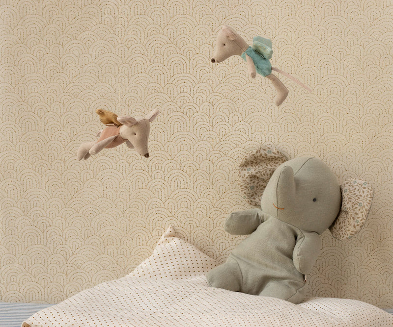 Pinkish beige "Maileg" mouse