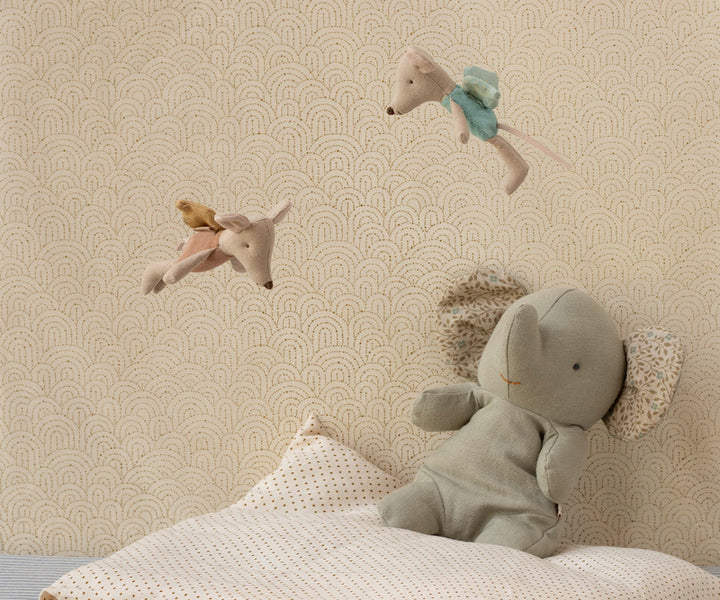 Pinkish beige "Maileg" mouse