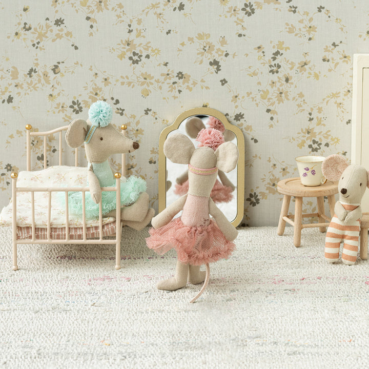 Souris Maileg ballerine menthe