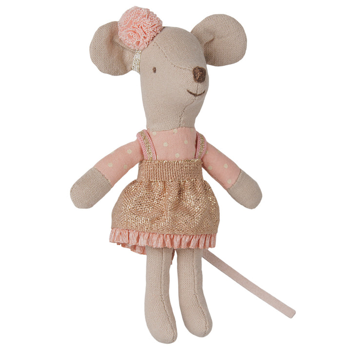 Souris au volant petite soeur Maileg