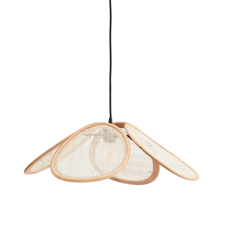 Luminaire Pétales Rotin Lin Madam Stoltz