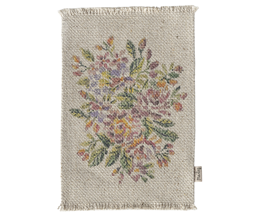 "Maileg" medium floral rug