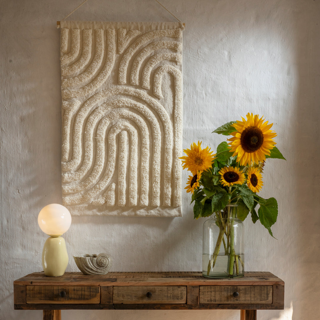 Tapiz de pared beige Madam Stoltz