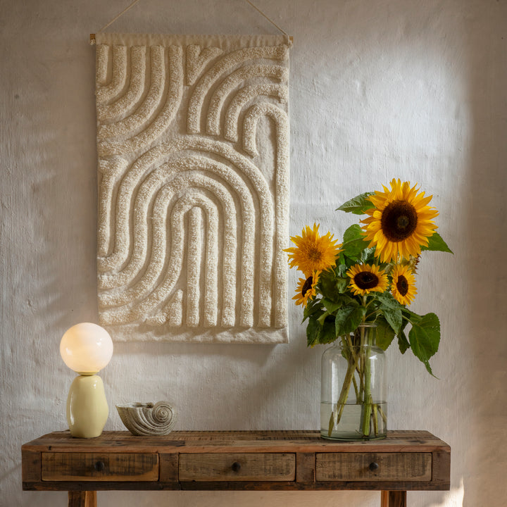 Tapiz de pared beige Madam Stoltz